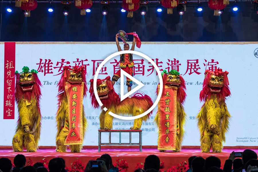 視頻丨喝彩連連！雄安首屆非遺展演精彩集錦