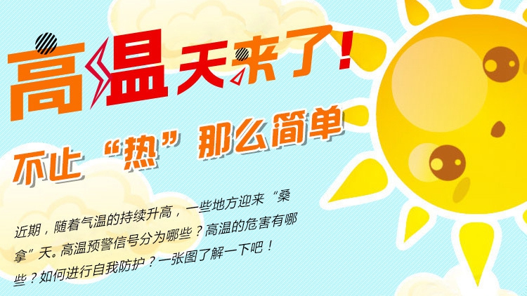 高溫天氣來(lái)了！不止“熱”那么簡(jiǎn)單