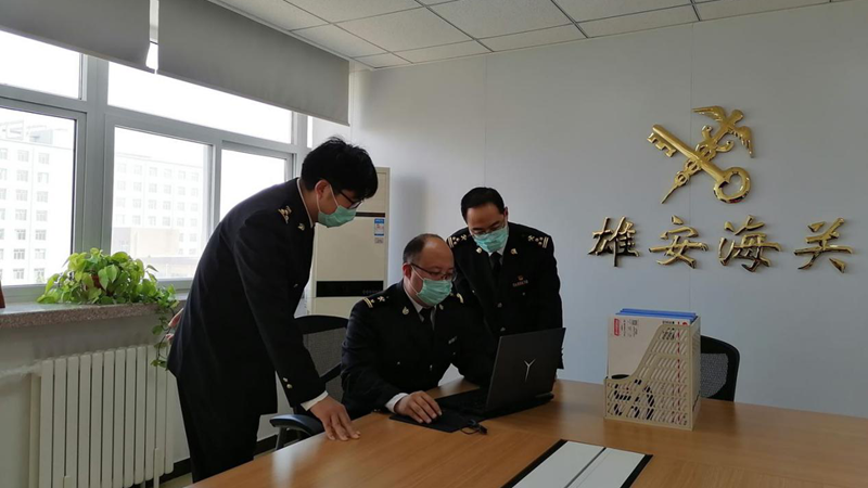 雄安新區首票“兩步申報”進口貨物順利放行
