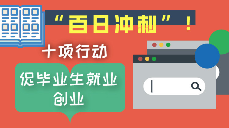 “百日沖刺”！十項行動促畢業生就業創業