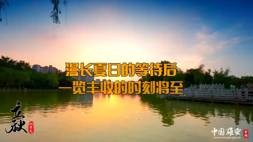 立秋丨漫長夏日的等待后，一覽豐收的時刻將至