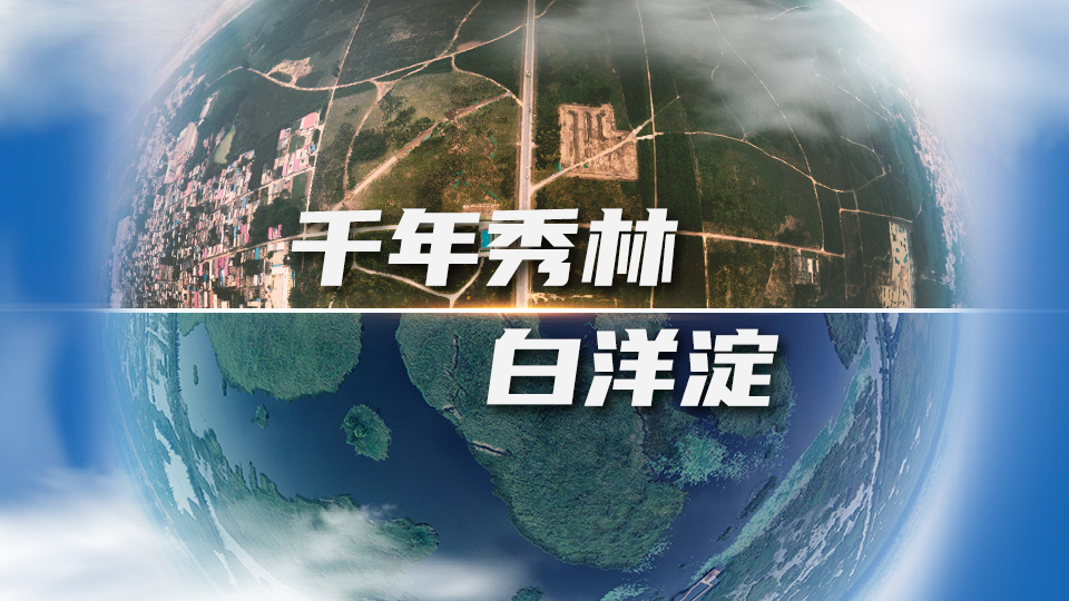 水碧林蔥！衛星帶你“瞰”雄安底色！