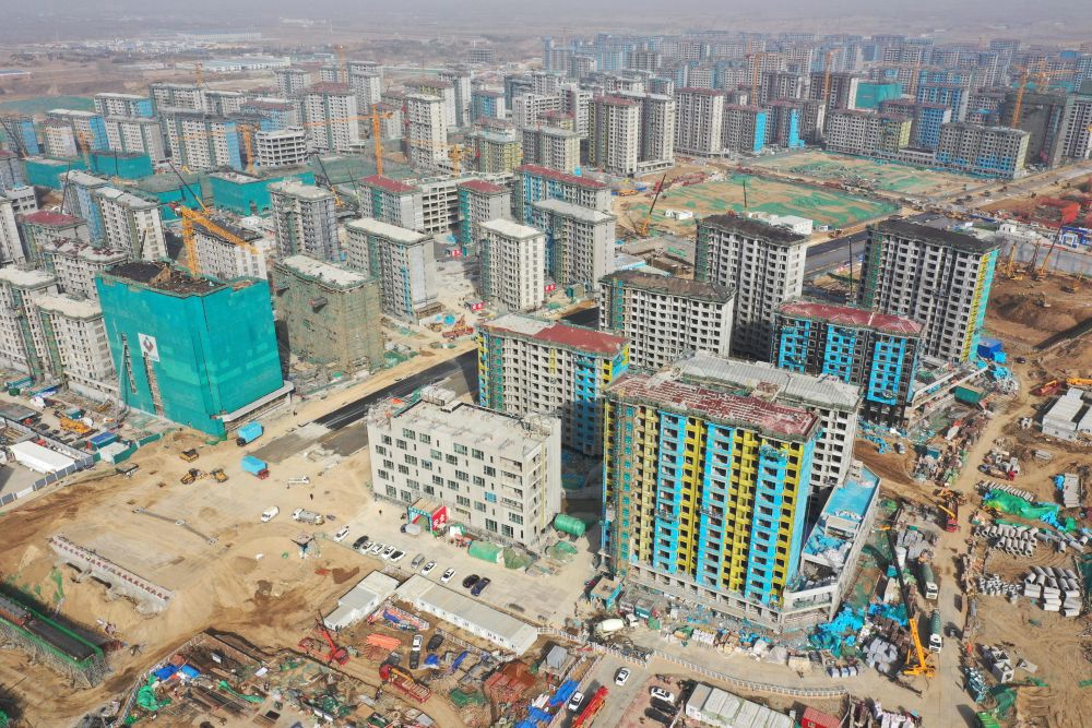 河北雄安新區容東片區建設有序推進