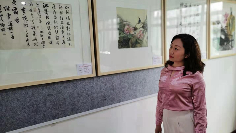 雄安新區雄縣舉行“春訊相聞”書畫名家邀請展