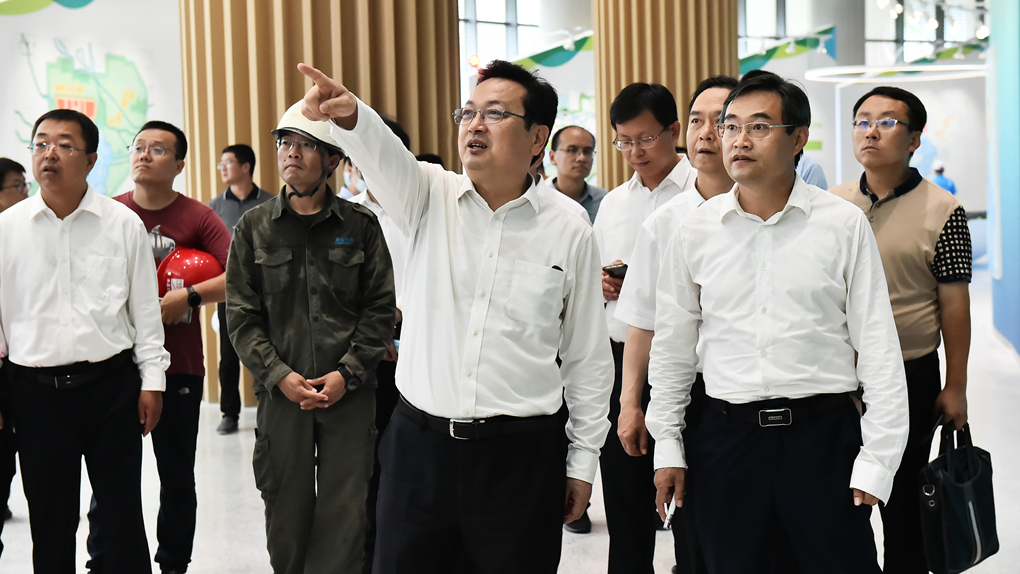 張國華調研雄安郊野公園建設