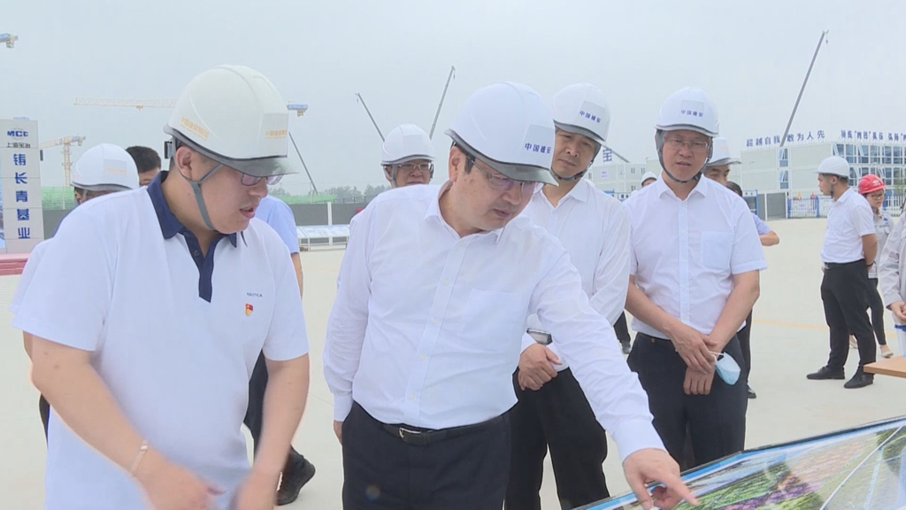 時政播報丨張國華到容西片區調研重點項目建設工作