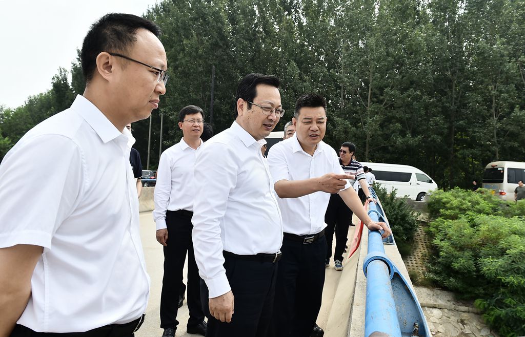 時政播報丨張國華調研檢查新區防洪備汛相關情況
