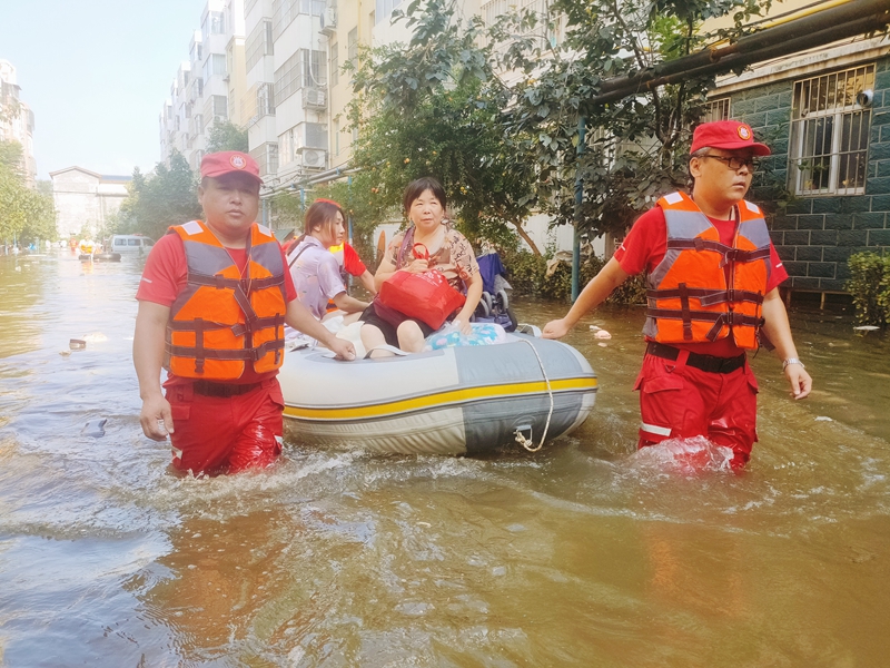 馳援河南 風雨同舟 雄安新區雄風救援隊安全歸來