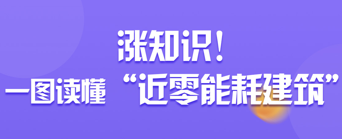 漲知識！一圖讀懂“近零能耗建筑”