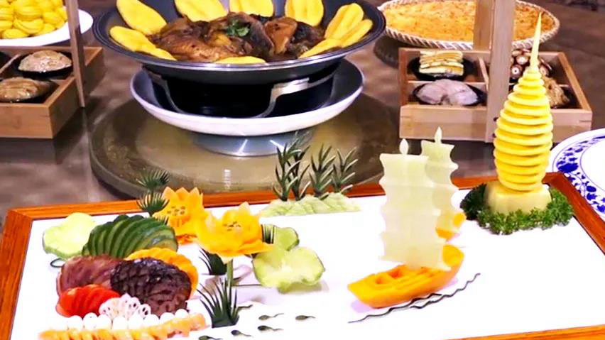 曬曬冬奧美食中的雄安味道！