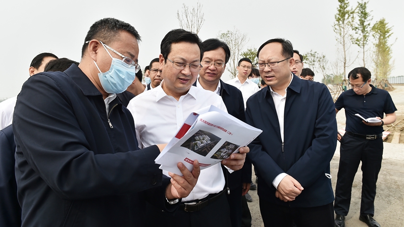 時政播報丨張國華深入啟動區(qū)項目建設現場調研“問題解決月”活動開展情況