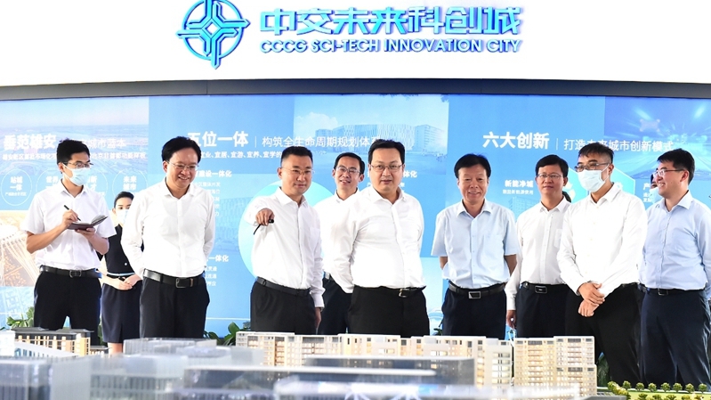 時政播報丨張國華調研綜合保稅區、中試基地、昝崗組團項目建設情況