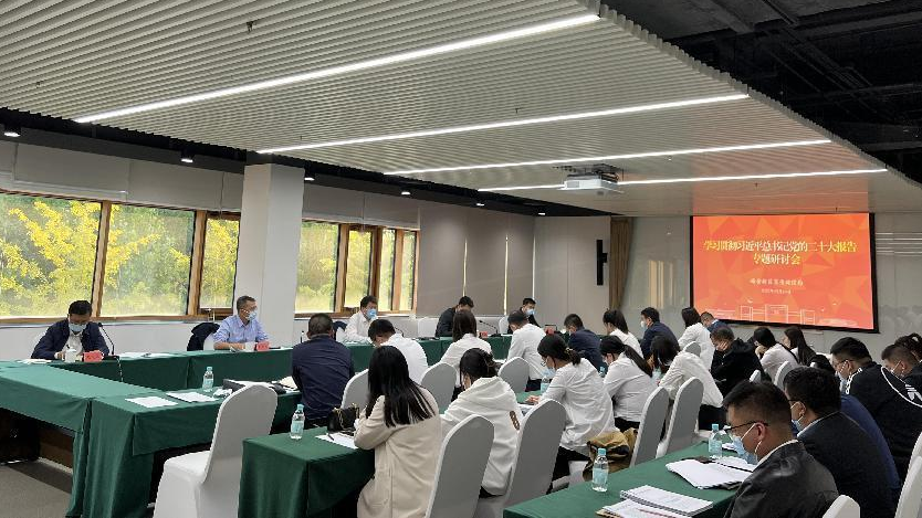 雄安新區宣傳網信局專題學習黨的二十大精神