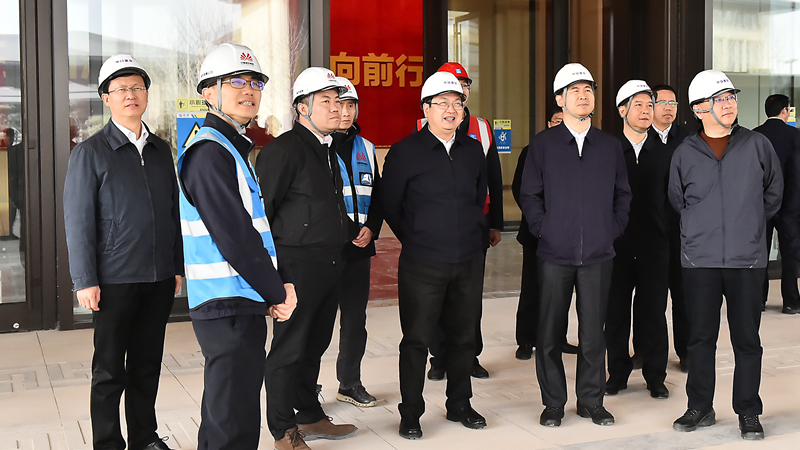 時政播報丨張國華在容東片區調研重點項目建設參加“大走訪——問題解決月”活動