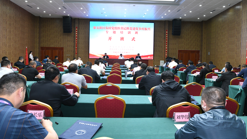 雄安新區(qū)舉辦農(nóng)村黨組織書記抓黨建促鄉(xiāng)村振興專題培訓(xùn)班