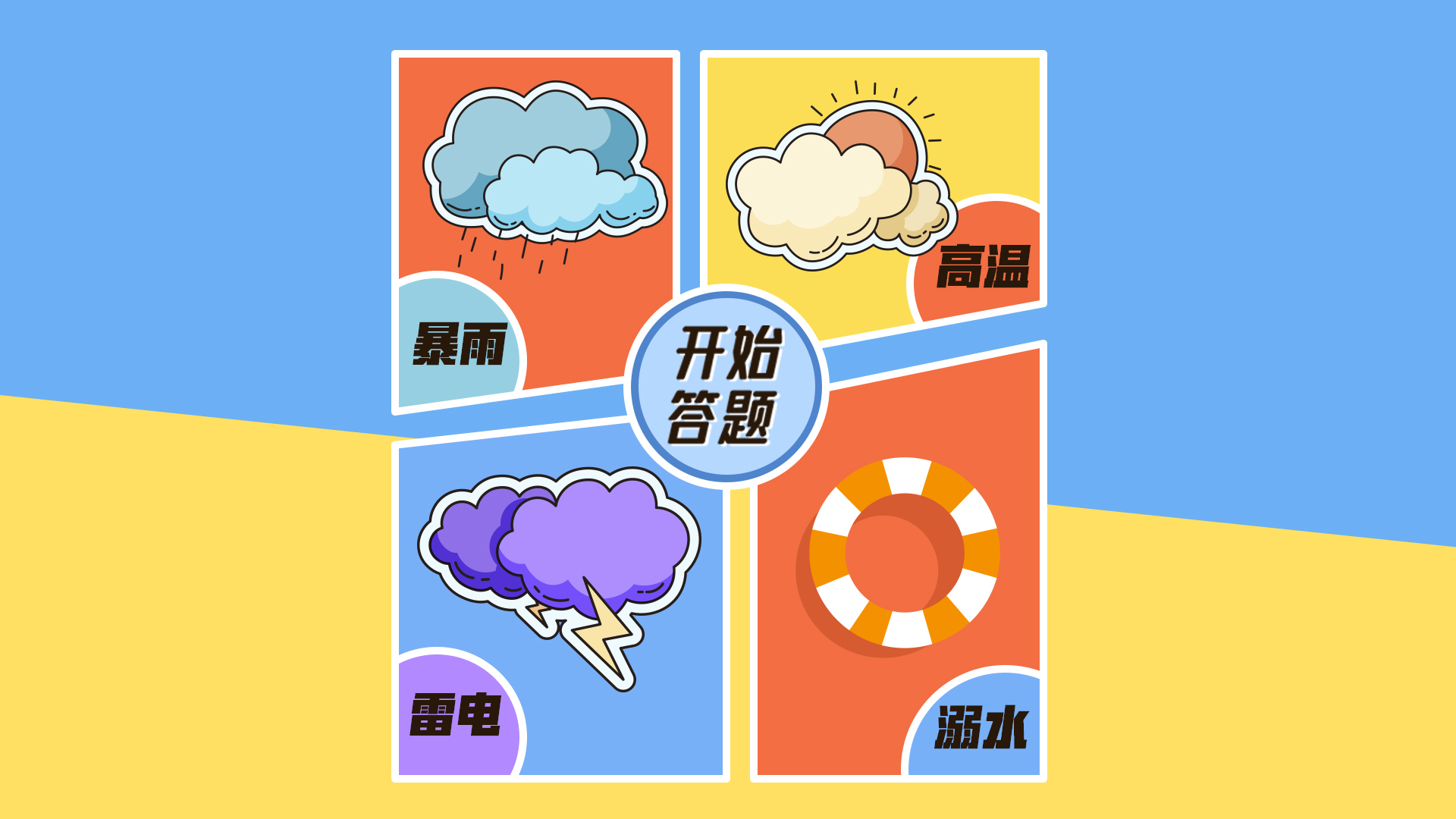 H5丨夏季安全知多少？快來闖關答題