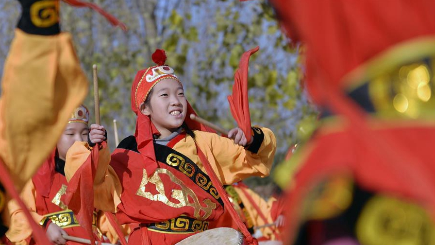 河北邢臺：非遺進校園 傳承傳統(tǒng)文化